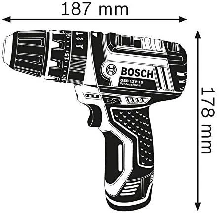 Bosch GSB 12V-15, BG 1x2.0/4.0, 39 ACC, 12V-20