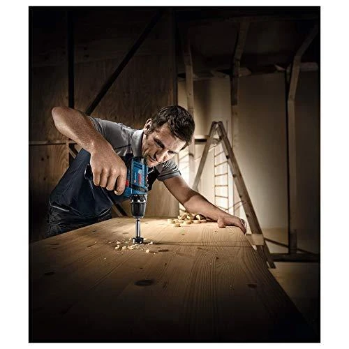  Akumuliatorinis gręžtuvas-suktuvas Bosch GSR 12V-15, 1x2.0Ah, 1x4.0Ah + 39 priedai
