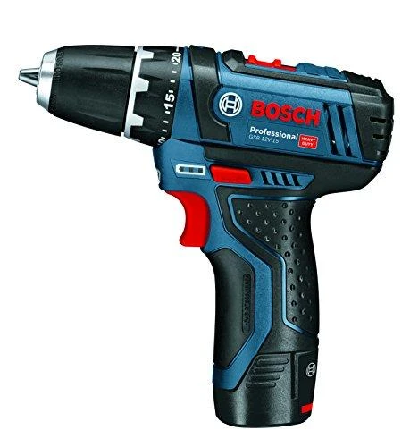 Bosch Akumuliatorinis suktuvas GSR 12V-15 2x2.0Ah Akumuliatorinis Suktuvas