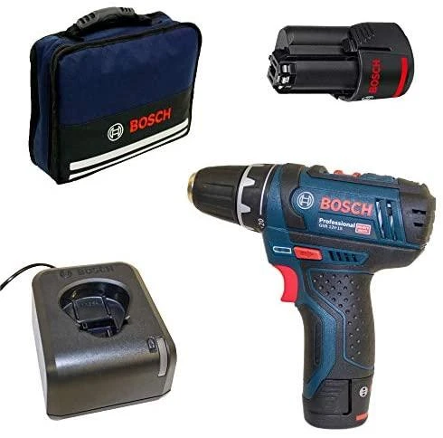 Bosch Akumuliatorinis suktuvas GSR 12V-15 2x2.0Ah Akumuliatorinis Suktuvas