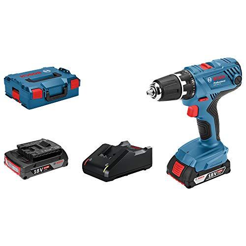 Bosch Akumuliatorinis gręžtuvas-suktuvas GSR 18V-21, 2x2.0Ah, GAL 18V-40