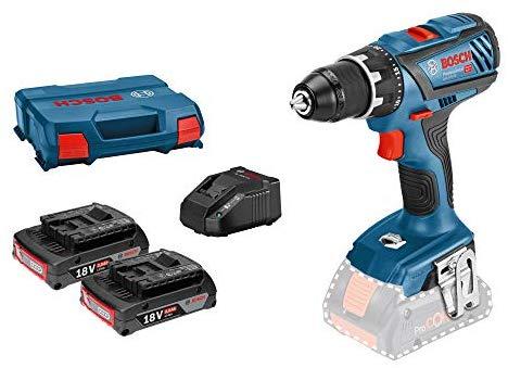 Bosch akumuliatorinis gręžtuvas-suktuvas GSR 18V-28, LC 2x2.0, 18V-20