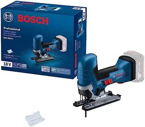Siaurapjūklis Bosch GST 185-LI su pakuote