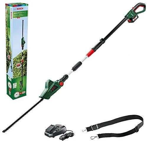 Bosch Akumuliatorinės teleskopinės gyvatvorių žirklės UniversalHedgePole 18, 1x2,5Ah