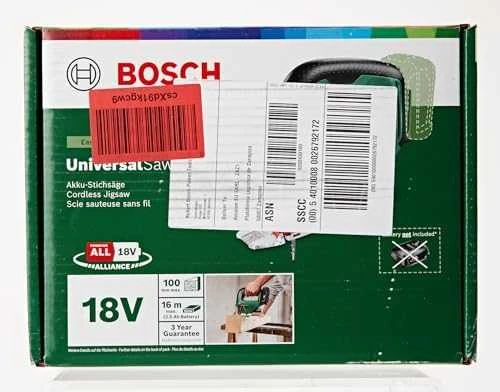 Bosch UniversalSaw 18 be akumuliatoriaus ir kroviklio Akum.siaurapjūklis