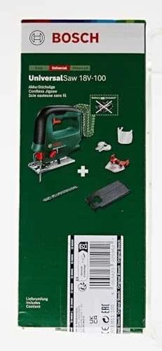 Bosch UniversalSaw 18 be akumuliatoriaus ir kroviklio Akum.siaurapjūklis