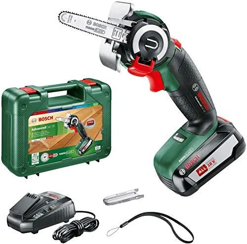 Akumuliatorinis Nanoblade pjūklas Bosch AdvancedCut 18 (1x2,5Ah)