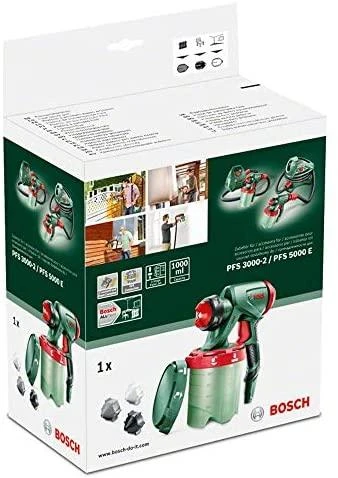 Bosch PFS 3000-2/ 5000E smulkaus purškimo pistoletas visų rūšių dažams