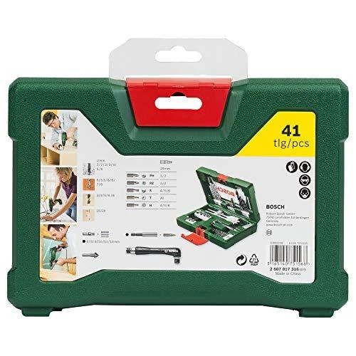 Bosch 41-dalies V-Line serijos grąžtų ir antgalių komplektas 2607017316