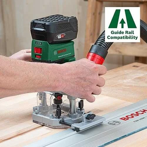 Bosch AdvancedTrimRouter 18V-8 freza SET-be akumuliatoriaus ir kroviklio