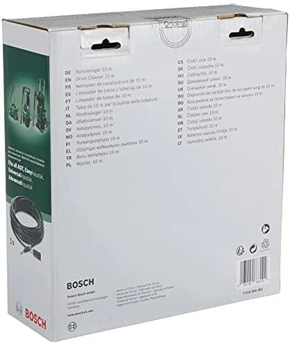 Bosch nuotekų valytuvo pakuotė
