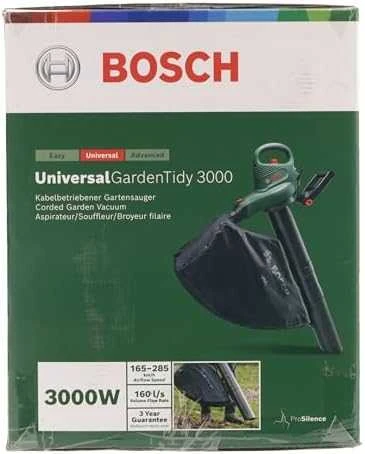 Lapų pūstuvas siurblys Bosch Universal GardenTidy 3000