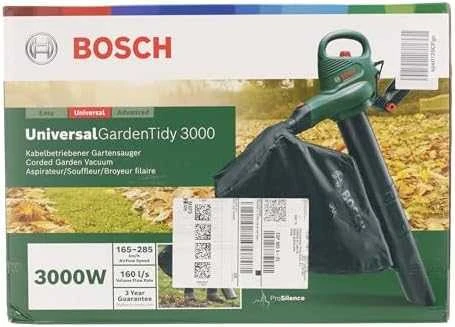 Lapų pūstuvas siurblys Bosch Universal GardenTidy 3000