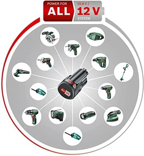 Bosch Easydrill 1200 be akumuliatoriaus ir kroviklio Akumuliatorinis skrūvgriezis