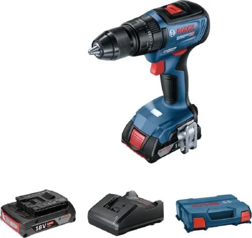 Bosch 18V suktuvas-gręžtuvas su priedų komplektu