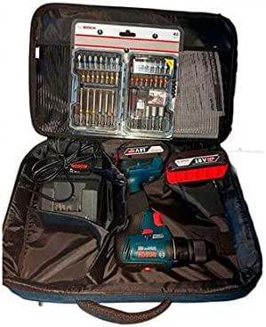 Suktuvas-gręžtuvas Bosch GSR 18V-50; 18 V; 2x2,0 Ah akum. + 43 priedai