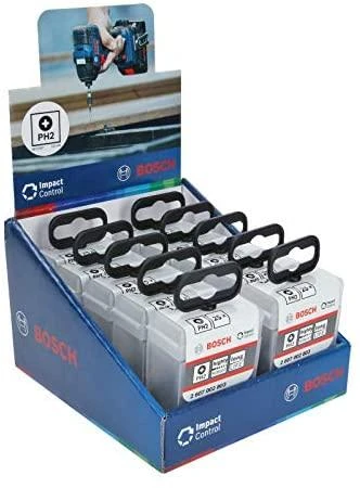Bosch Suktuvo antgaliai PH2 2 vnt./ Impact, L=25mm