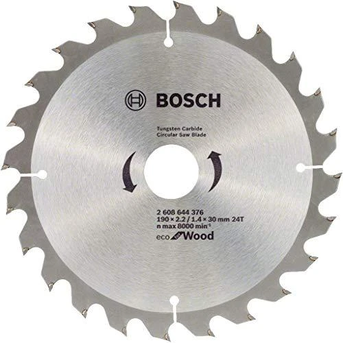 Bosch Pjovimo diskas medienai 190x30mm 24-ZĘBY, OPTILINE WOOD ECO