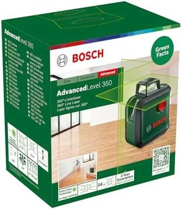 Bosch AdvancedLevel 360 kryžminių linijų lazeris