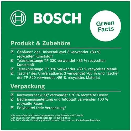 Bosch UniversalLevel 3 Maxi Set Kryžminių linijų lazeris