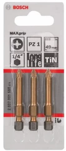 Bosch Suktuvo antgaliai Pz 1 3 vnt, MAXgrip