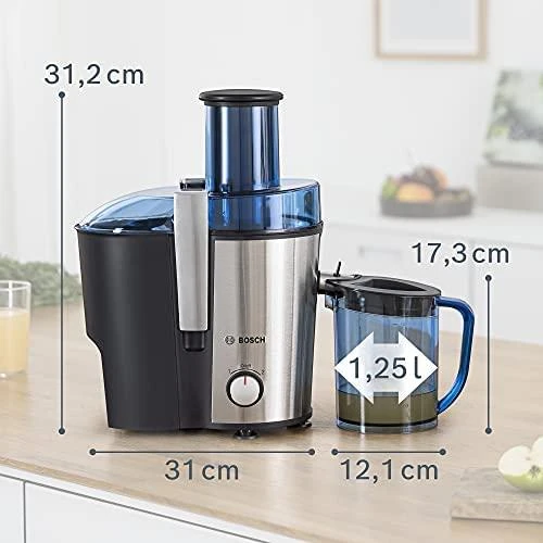 Sulčiaspaudė Bosch MES3500 juice maker 700 W Juodas, Sidabrinis