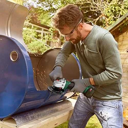 Bosch Akumuliatorinis kampinis šlifuoklis AdvancedGrind 18V-80 125mm be akumuliatoriaus ir kroviklio