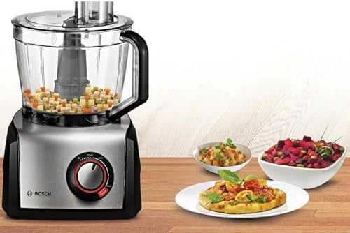Virtuvinis kombainas Bosch MC812M844, MultiTalent 8, 1250 W, juodas