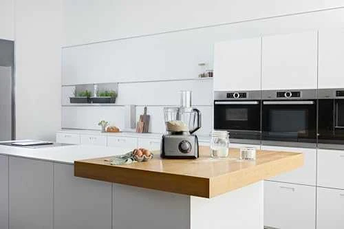 Virtuvinis kombainas Bosch MC812M844, MultiTalent 8, 1250 W, juodas