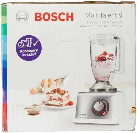 Virtuvinis kombainas Bosch MC812M844, MultiTalent 8, 1250 W, juodas