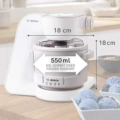 Virtuvinio kombaino priedas ledų gaminimui Bosch MUZ5EB2