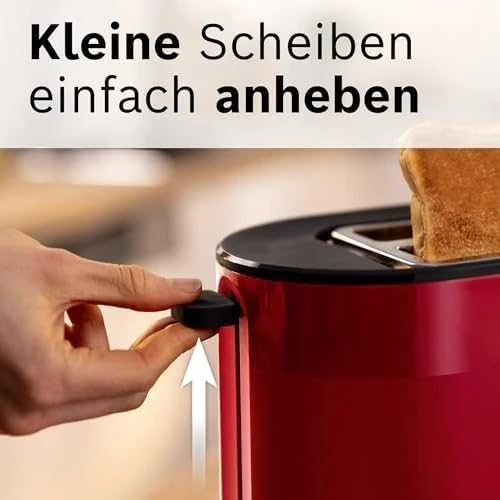 Sumuštinių keptuvas Bosch TAT2M124 Kompaktinis skrudintuvas, MyMoment, Raudona