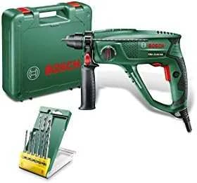 Grąžtas Bosch Perforatorius PBH 2100 RE, SDS-plus, 1.7 J + 6 grąžtų rinkinys