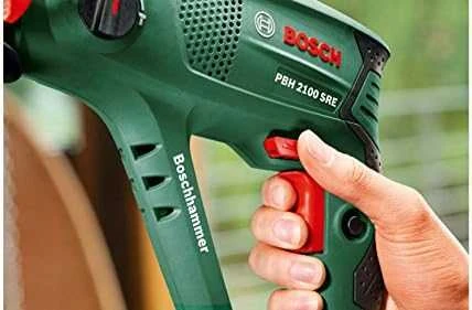 Grąžtas Bosch Perforatorius PBH 2100 RE, SDS-plus, 1.7 J + 6 grąžtų rinkinys