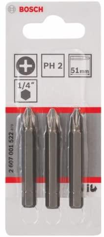 Bosch Suktuvo antgaliai Ph 2 3 vnt, Extra Hart