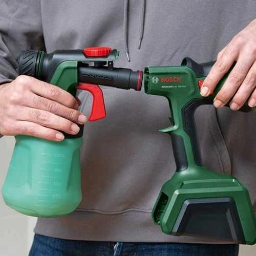 Bosch dažų pulverizatoriaus surinkimo procesas
