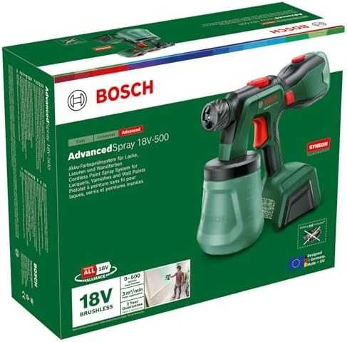Bosch AdvancedSpray18V-500 solo Akum.dažų pulveriz.