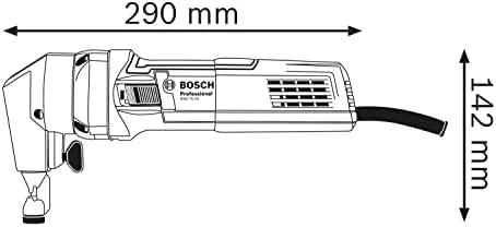 Akumuliatorinės kerpamosios skardos žirklės Bosch GSC 12V-13 Professional