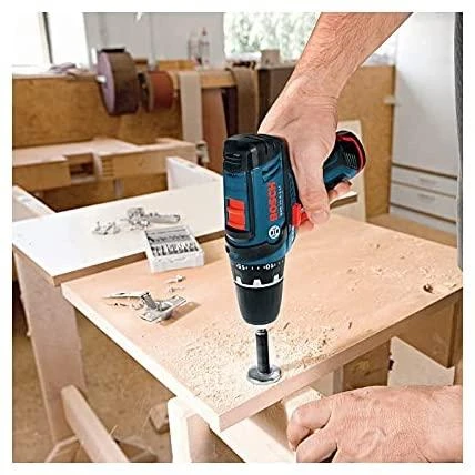 Akumuliatorinis suktuvas-gręžtuvas, Bosch GSR 12V-15, 2x2,0 Ah Li-Ion + L-Boxx