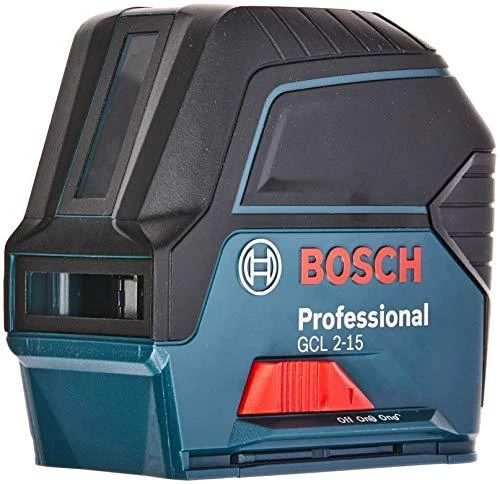 Bosch Kombinuotasis lazeris GCL 2-15 (3x1.5V AA , RM1, BM3, Case)
