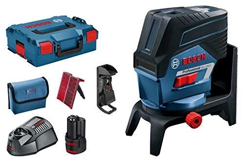 Bosch Kombinuotasis lazeris GCL 2-50 C (1x2.0Ah, RM2, L-Boxx)