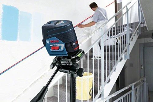 Bosch Kombinuotasis lazeris GCL 2-50 C (1x2.0Ah, RM2, L-Boxx)