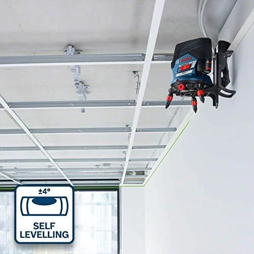 Bosch Kombinuotasis lazeris GCL 2-50 CG + 1x2.0Ah + RM2 + L-Boxx