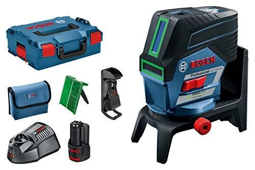 Bosch Kombinuotasis lazeris GCL 2-50 CG + 1x2.0Ah + RM2 + L-Boxx