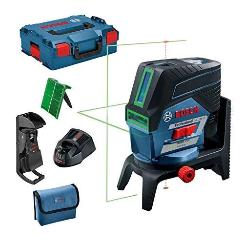 Bosch Kombinuotasis lazeris GCL 2-50 CG + 1x2.0Ah + RM2 + L-Boxx