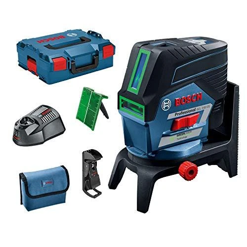 Bosch Kombinuotasis lazeris GCL 2-50 CG + 1x2.0Ah + RM2 + L-Boxx