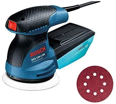 Ekscentrinis šlifuoklis Bosch GEX 125-1 AE
