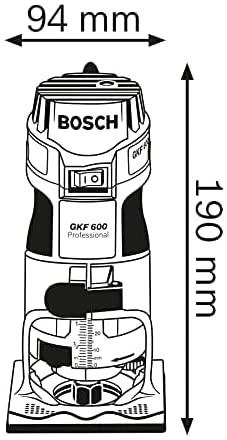 Bosch GKF 600 Briaunų freza