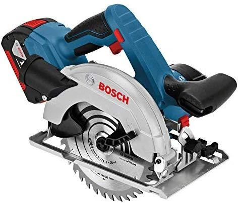 Bosch Akumuliatorinis diskinis pjūklas GKS 18V-57G, 2x4.0Ah, GAL 18V-40