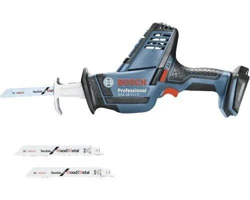 Bosch GSA 18 V-LI C su papildomais pjūkleliais